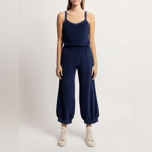 NWT Suzie Kondi Giorgi Tank Jumpsuit (Velour)